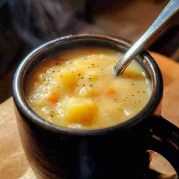 My mom would make a soup that my dad would ask for. Growing up in the depression my dad lived in the...