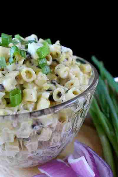 Unbeatable Macaroni Salad! A wonderful array of flavors making this one Delicious dish that you are...