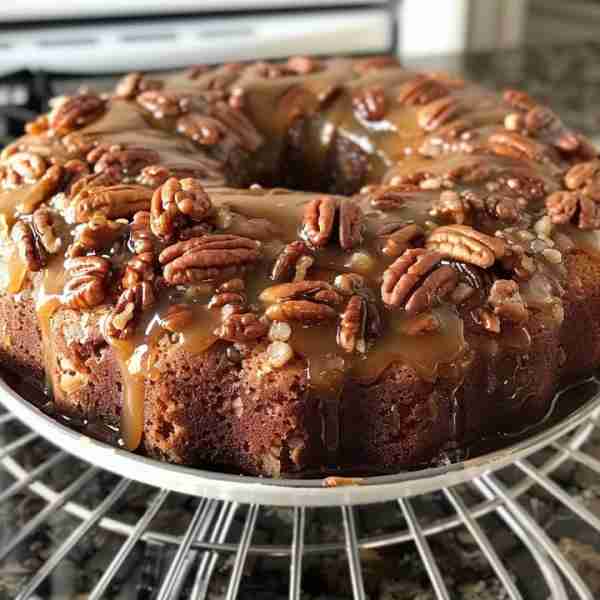 Pecan Upside Down Cake - OMG😱 DON'T LOSE THIS😋 Ingredients For the Pecan Topping: ½ cup packed lig...