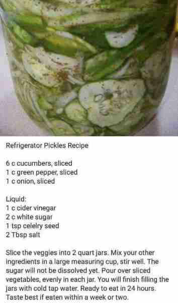 Refrigerator Pickle Relish #relish #pickles #canning