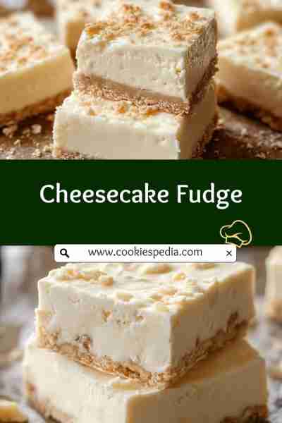 Cheesecake Fudge 🍰 Ingredients: - 9 Graham Cracker squares - 3 cups white chocolate chips - 1 table...