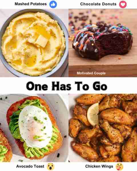 Chocolate Donuts 🍩🍫 Mashed Potatoes 🥔🍽👍: Creamy, buttery, and a staple at almost every dinner ta...
