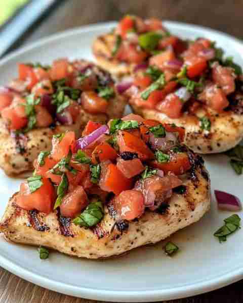𝑩𝒓𝒖𝒔𝒄𝒉𝒆𝒕𝒕𝒂 𝑪𝒉𝒊𝒄𝒌𝒆𝒏 Ingredients: For the Chicken: 2 large boneless, skinless chicken breasts 1 tbsp o...