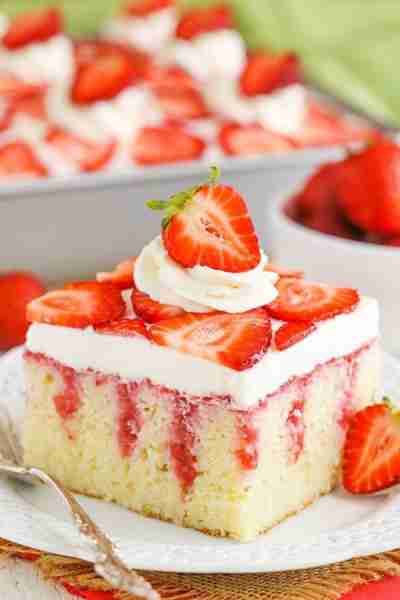 Strawberry Poke Cake Ingredients For the Cake: 1 box white cake mix (plus ingredients listed on the...