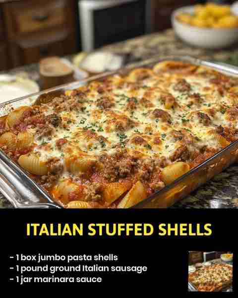 Italian Stuffed Shells Looking for a delicious and comforting dish to warm up this winter? These Ita...