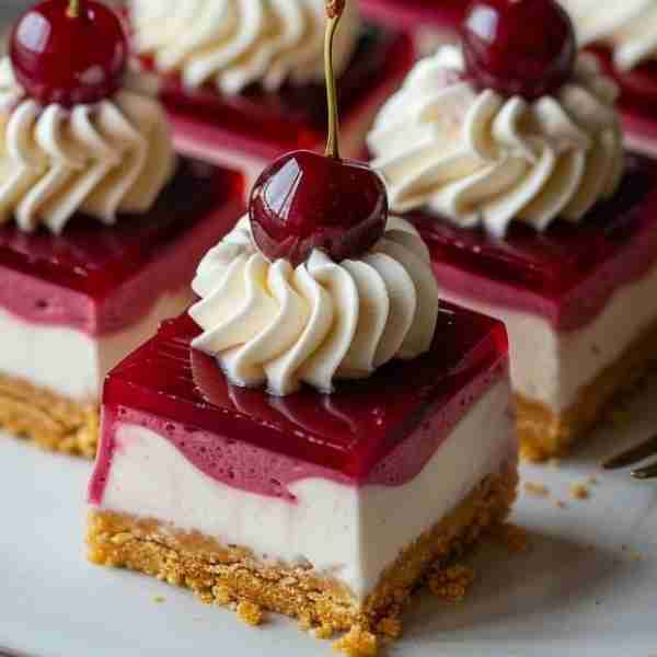 ❤️Indulge in our decadent Cherry Cheesecake Icebox Cake - a no-bake dessert that's perfect for any o...