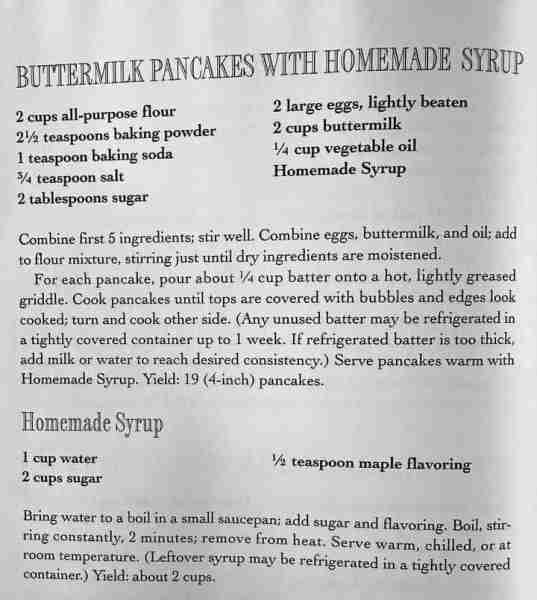 Buttermilk Pancakes With Homemade Syrup #yum #pancakes #syrup #breakfast #brunch