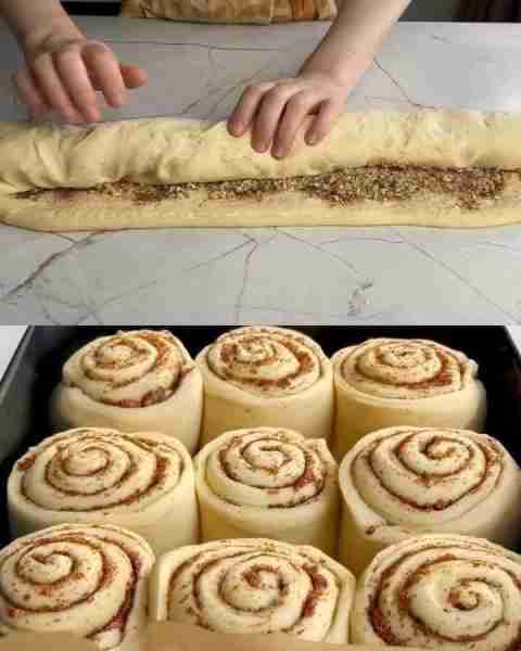 Soft and Fluffy Cinnamon-Walnut Rolls with Cream Cheese Frosting Preparation Time Total Time: 2 hour...