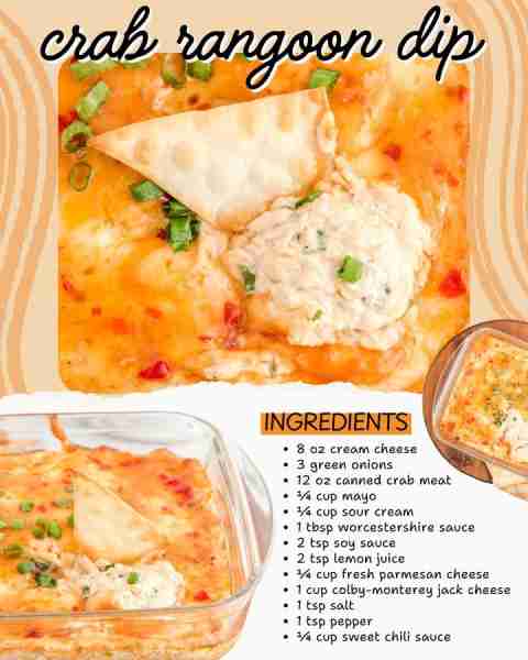 Creamy, cheesy, and packed with crab flavor! 🦀🔥 Who’s ready to dip into this irresistible Crab Ran...