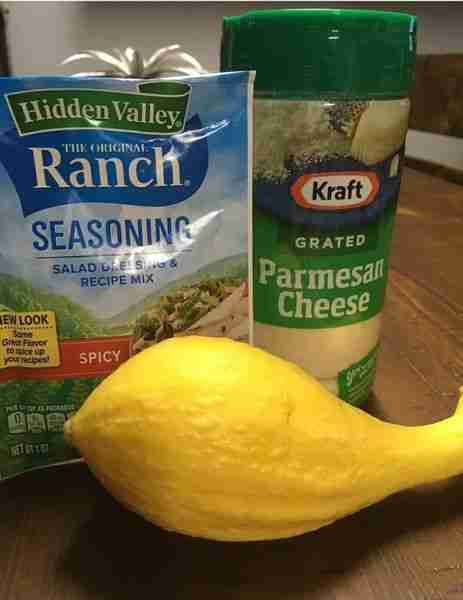 Easy Yummy Squash 1. Wash and slice squash thin. 2. Layer in baking dish 3. Sprinkle with ranch 4. S...