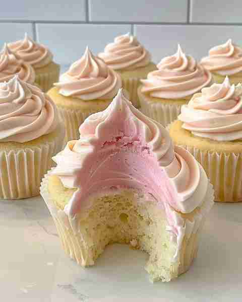 Copycat Magnolia Bakery Vanilla Cupcakes Yield: 24 cupcakes Prep Time: 25 minutes Cook Time: 20–22 m...