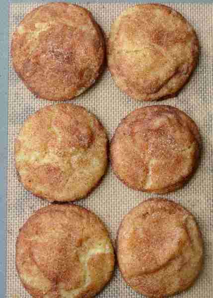 These soft and chewy Keto Snickerdoodles are loaded with vanilla and cinnamon! Each grain free cooki...