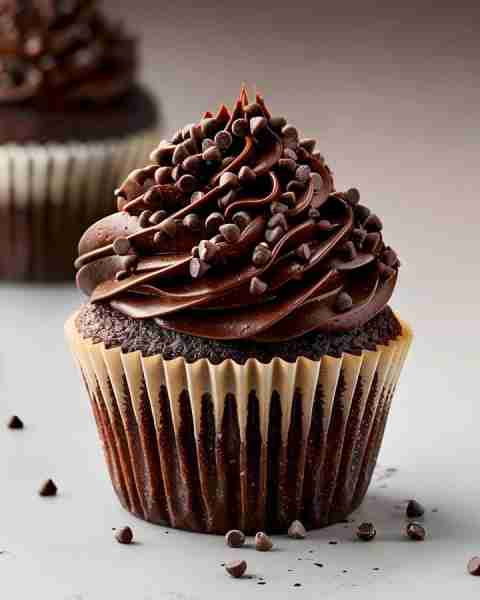 Super Moist Chocolate Cupcakes with Chocolate Buttercream 🧁 Yield: 12 cupcakes ⏱ Total Time: ~40 mi...