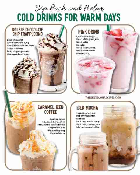Chill out with these easy iced drinks—perfect for warm days! You’ve gotta try this! DOUBLE CHOCOLATE...
