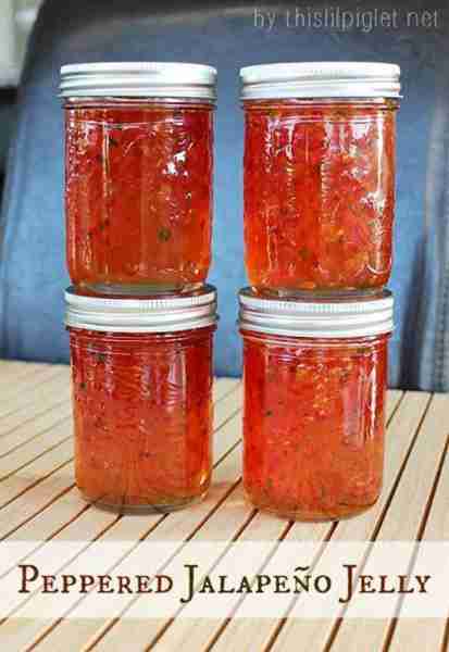 Peppered Jalapeño Jelly Canning! So easy & Delicious! 🥄 RECIPE BELOW!