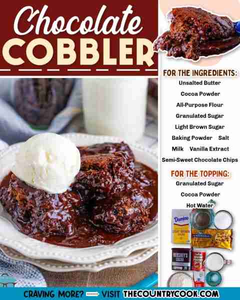 An old-fashioned dessert, this Homemade Chocolate Cobbler is a tasty and deliciously easy recipe to...