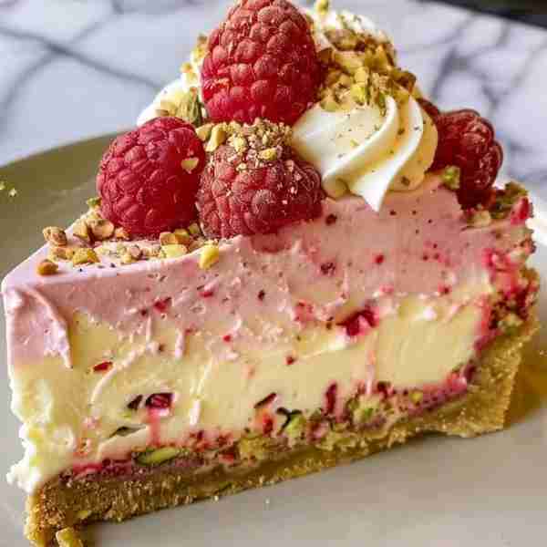 Celebrate your special moments with our Raspberry Pistachio Cheesecake, where every layer tells a st...
