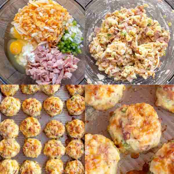 These Denver Omelet Bites are loaded with ham, cheese and peppers! They are protein packed, containi...