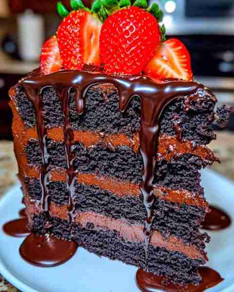 Fudge Frosted Fantasy Ingredients: For the Cake: 2 cups all-purpose flour 3/4 cup unsweetened cocoa...