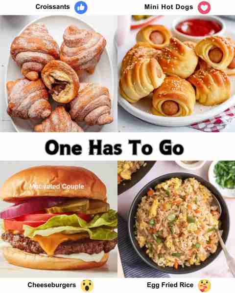 Mini Hot Dogs 🌭 Croissants 🥐 Originally from Austria, croissants have become a French staple, know...