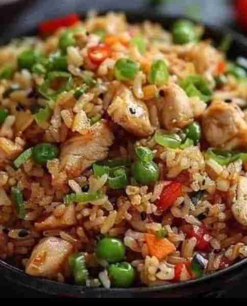 Nasigoreng Recipe (Chicken Fried Rice) Ingredients 2 cups cooked rice (preferably day-old rice) 300...