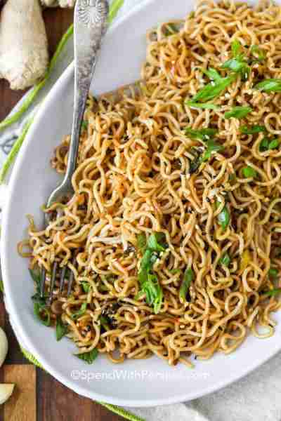 Comment RECIPE to get the recipe! You can make sesame ramen noodles in 20 minutes! They taste take-o...