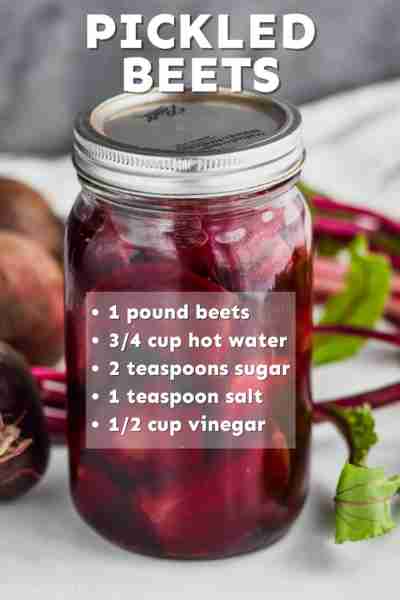 You are going to love these easy pickled beets on salads, sandwiches, and MORE!