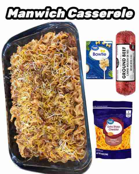 ✨ Manwich Casserole ✨ What Makes It Irresistible? This quick, budget-friendly dinner is a crowd-pl...