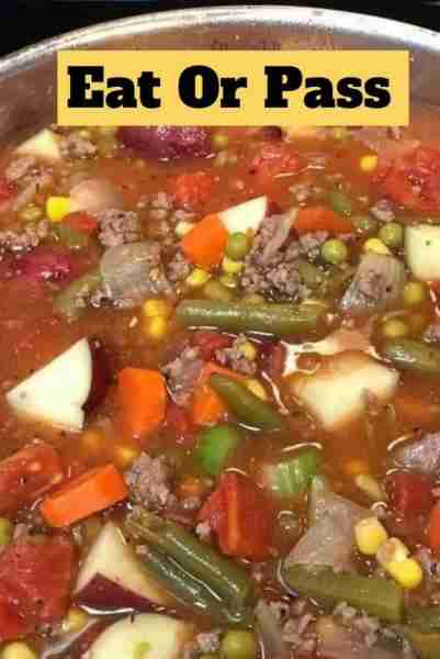 My GrandMom Made this « Crock Pot Vegetable Soup» ▫️𝙸𝚗𝚐𝚛𝚎𝚍𝚒𝚎𝚗𝚝𝚜 📌📌 3, 14 oz. cans beef broth 2 lar...