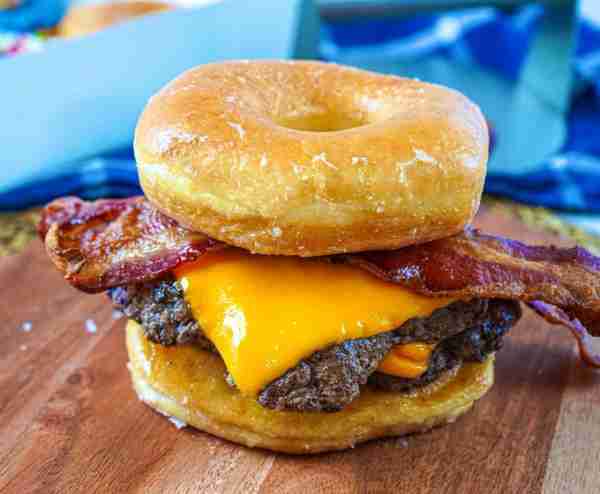 What’s your first thought when you see this donut burger?