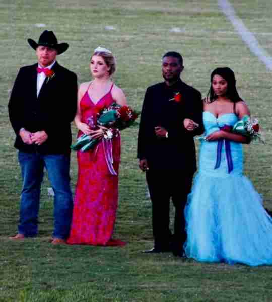 ”The Girl in Blue is the True Epitome of what a Queen Truly Is! She was crowned Homecoming Queen By...