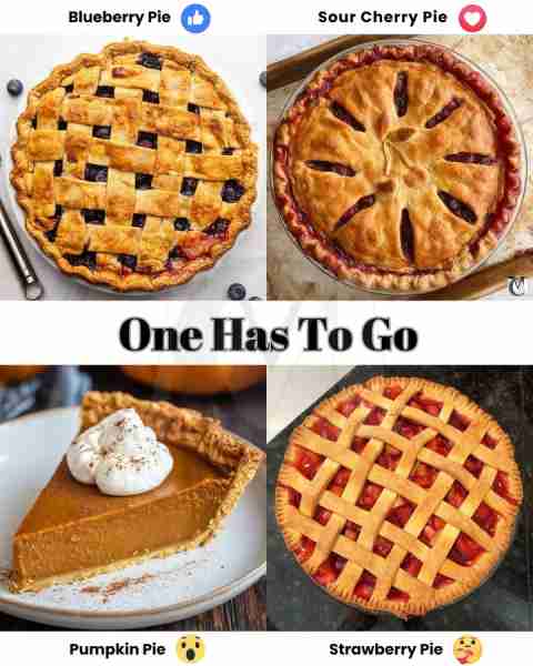 Strawberry Pie 🍓🫓 Blueberry Pie 🫐👍 Classic and comforting, blueberry pie brings a perfect mix of...