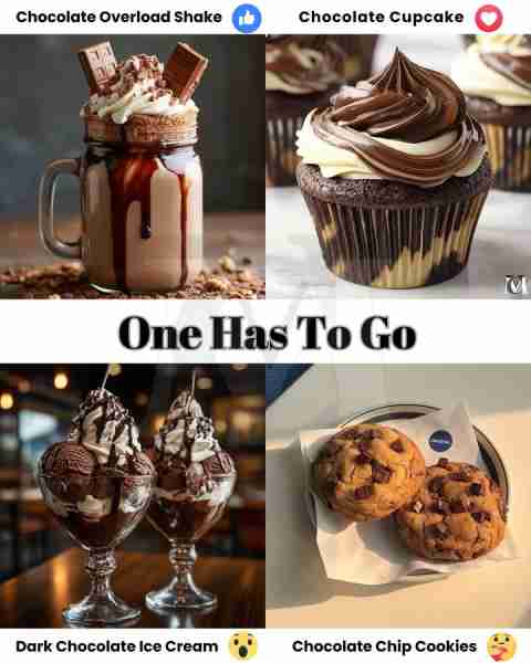 Chocolate Chip Cookies 🍪 Chocolate Overload Shake 🍫🥤 This shake is pure chocolate madness—fudge,...