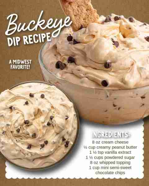 You can't resist with this Buckeye Dip recipe! Ingredients 8 ounces cream cheese, soften to room tem...