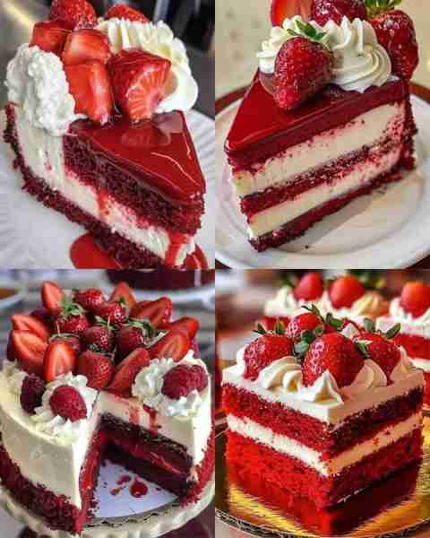 Strawberry cake 🍰