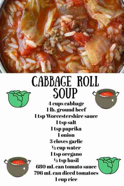 CABBAGE ROLL SOUP!!!
