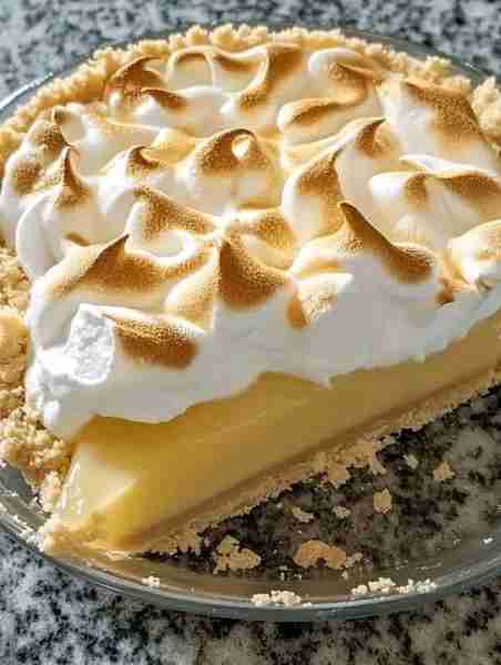 Anyone here actually eat Lemon Meringue Pie 🍋🥧 Ingredients: For the Crust: 1 1/2 cups graham crack...