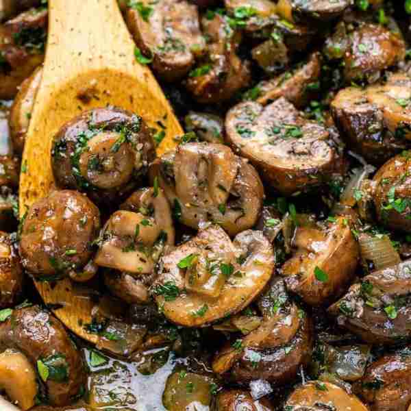 Garlic-Herb Sauteed Mushrooms Where are our MUSHROOM LOVERS at? 🍄 The older (wiser😅) I get – the m...