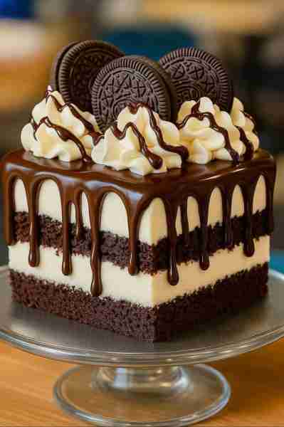 🍫 Chocolate Fudge Layered Bliss 🍫 📋 Ingredients For the Brownie Cake ● 1 cup unsalted butter ● 2...