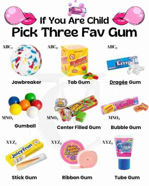 ABC (Classic Chews) ABC₁ – Jawbreaker 🍬 Jawbreakers are massive, long-lasting candies with layer up...