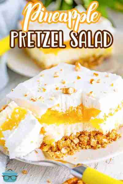 This sweet, salty, creamy Pineapple Pretzel Salad is perfect for potlucks and gatherings. RECIPE -->...