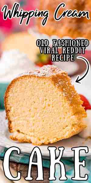 🍰✨With its dense pound cake-like consistency, this Whipping Cream Cake is sure to become a favorit...