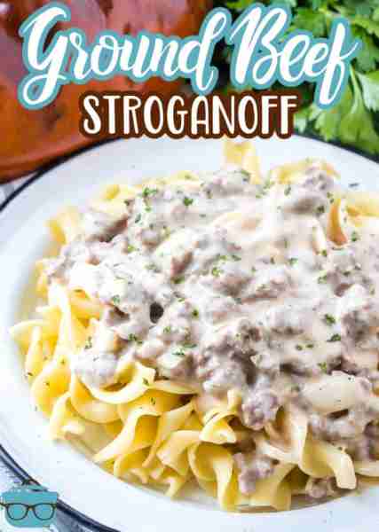 A super easy and filling comfort food recipe! RECIPE --> https://www.thecountrycook.net/beef-strogan...