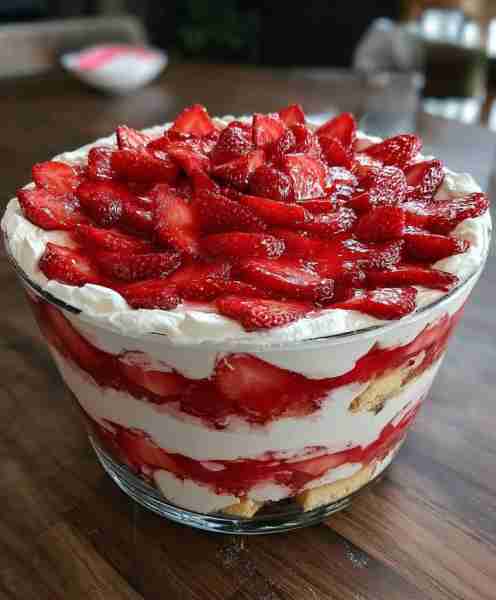 "My mother-in-law requested I bring this triffle to our family brunch and I said 'Sure!' But in real...