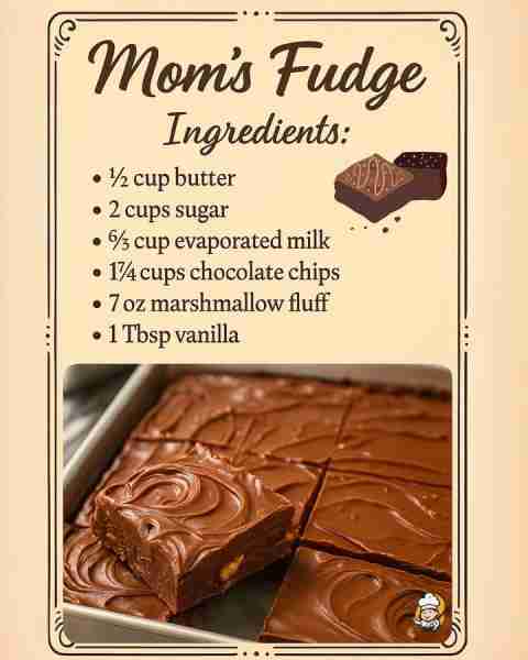 My Mom’s Fudge 😍 Rich, creamy, and melts in your mouth! We make this every holiday and there’s neve...
