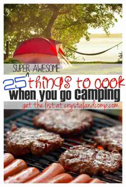 AMAZING CAMPING RECIPES 🍔 Here are 25 things to cook the next time you go camping! RECIPES BELOW!