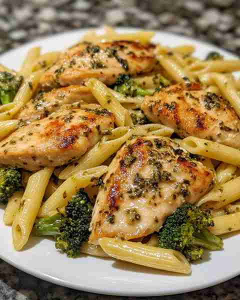 Lemon Herb Chicken with Broccoli Penne Zesty Lemon Chicken and Broccoli Penne Toss Ingredients: 2 bo...