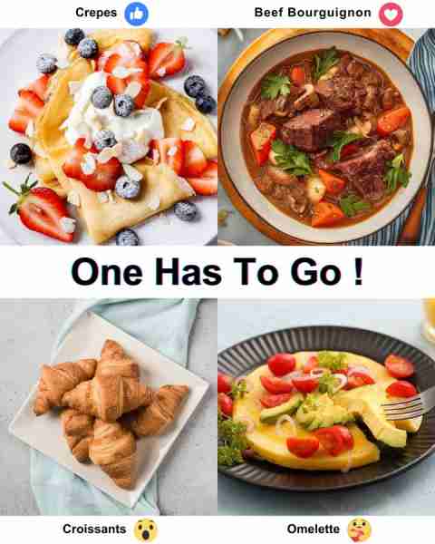 Omelette 🍳 Crepes 🥞🍓 Crepes are thin, delicate pancakes that originated in France and have become...