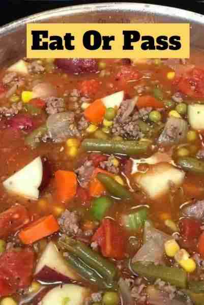 My GrandMom Made this « Crock Pot Vegetable Soup» ▫️𝙸𝚗𝚐𝚛𝚎𝚍𝚒𝚎𝚗𝚝𝚜 📌📌 3, 14 oz. cans beef broth 2 lar...