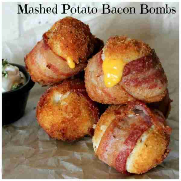 MASHED POTATO BACON BOMBS! 💖 Yum! You Just won't Believe How easily these are Made! RECIPE BELOW!